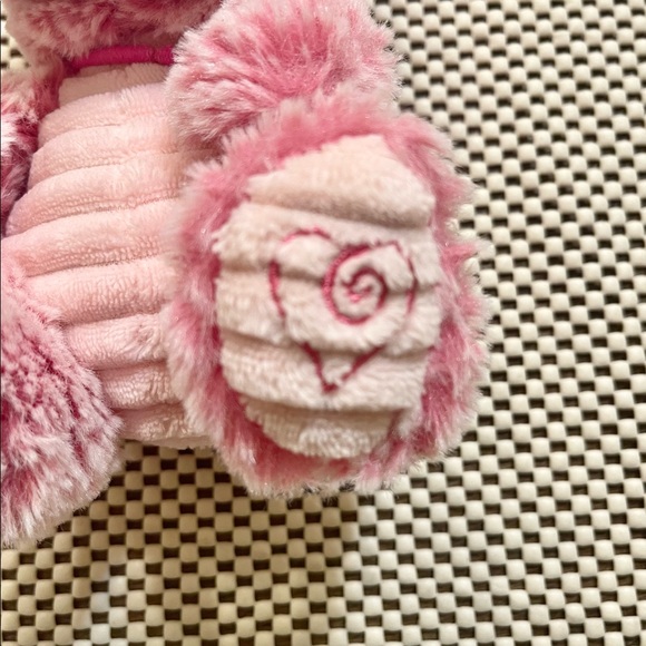 Kellytoy Unicorn Pink Sugar Loaf Corduroy 8” Stuffed Animal Lovey Plush - Picture 6 of 12